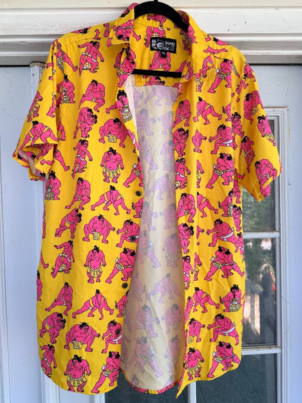 RARE Half Sumo 2024 Limited Sumo/BJJ Hawaiian Shirt XL